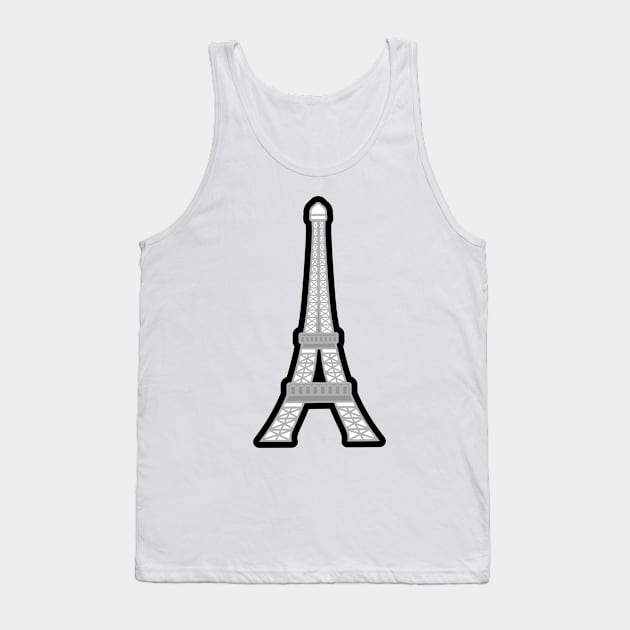 Eiffel Tower Tank Top by ShirtyLife